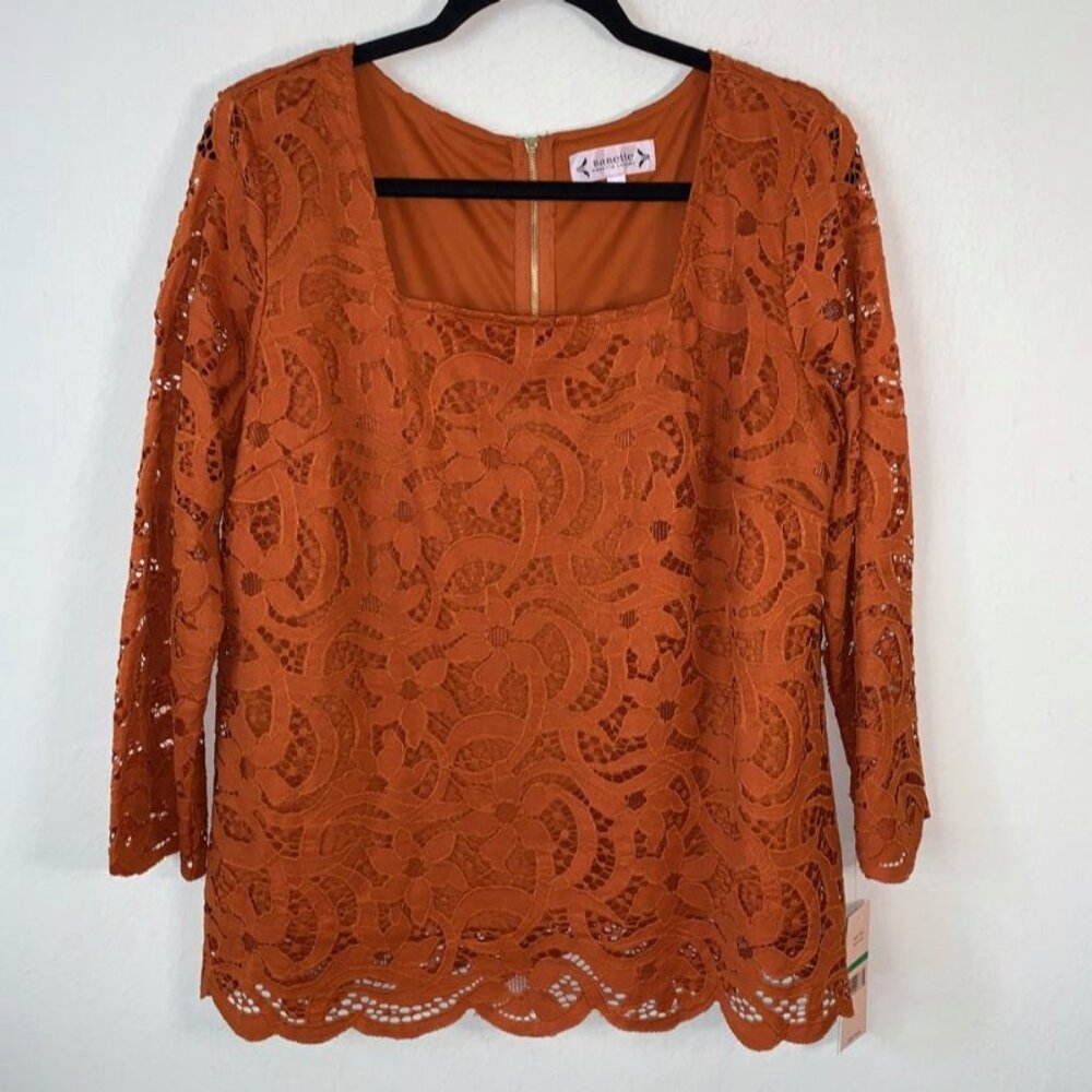 NANETTE LEPORE Lace Blouse